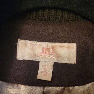 Jennifer Lopez Dark Brown Coat